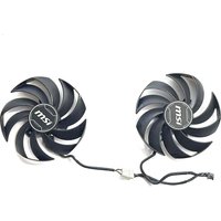 90MM 4PIN PLD10010S12HH RTX 4070 GPU Fan for MSI GeForce RTX 4060 VENTUS 2X Black 8G OC RTX 4070 VENTUS 2X 12G Graphics Card