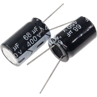 450V 400V 250V 200V 160V 1uF 2.2uF 3.3uF 10uF 22uF 33uF 47uF 68uF 100uF 220uF 330uF 470uF 680uF 1000uF Electrolytic Capacitor