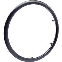 A Pair of 24inch Sports Wheelchair Rear Wheel Handrail Rings with 6 Links Made of Aluminum Alloy, Naturally Suitable for 24inch Wheels, One Pair for Each Side
