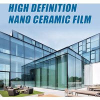 Width 100x30/45/50/55/58cm Home Window Tint Car Solar Film 2Mil Nano Ceramic Foils UV Protection Home Building Sticker Films