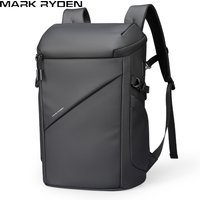 MARK RYDEN Men's Business Laptop Backpack, Anti-theft Waterproof Backpack with Luggage Strap for Work, Travel, Daily
