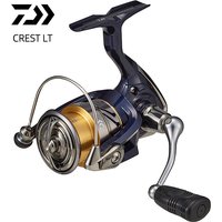 DAIWA CREST LT Fishing Spinning Reel 2000-5000CXH Shallow Spool Max Drag 5-12KG Seawater Wheel Fishing Tackle