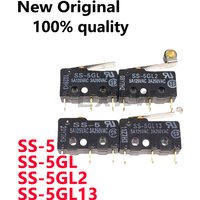 5/PCS New Original Micro Limit Switch SS-5 SS-5GL SS-5GL2 SS-5GL13 SS-5-F SS-5GL-F SS-5GL2-F SS-5GL111 5A 125V In Stock