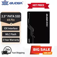 GUDGA 2.5'' IDE PATA Interface SSD 44pin 8G 16GB 32GB 64GB 128GB 256GB MLC Solid State Drive For PC Laptop Desktop Hard Drive
