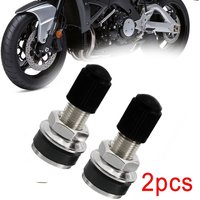 2 Pcs 32mm Motorcycle Wheel Valve Motorbike Scooter Bike Quad Tubeless Mountain Tyre Valve Dustcap Accessories