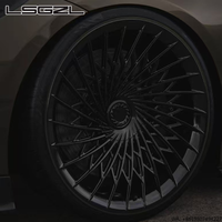 Monoblock 18 19 20 21 22 Inch LSGZL Custom 5x112 5x114.3 5x120.65 5x127 5x130 Wheels 6x139.7 Forged 1-piece Passenger Car Wheels