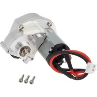 For Axial SCX24 90081 Wrangler 1/24 Scale RC Model Car Aluminum Transmission Box Middle Gearbox Motor ESC Kit