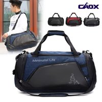 Waterproof Nylon Gym Bags Outdoor Yoga Sports Training Handbag Men Women Fitness Travel Storage Sport Bags Dry Wet Separation