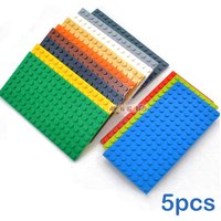 5pcs DIY Building Blocks Thin Figures Bricks 8x16 Dots 12Color Educational Creative Size Compatible With 92438 Toys for Children