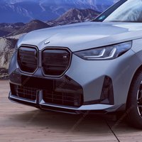 Pour BMW X3 G45 M Sport noir brillant pare-chocs avant lèvre Spoiler séparateur diffuseur X3 30 20 20d M50 M Pack 2024 2025 kits de carrosserie réglage