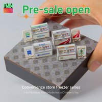 PreSale Kicarmod 1:64 Convenience store freezer 3D Printing Resin Material Miniature Scene