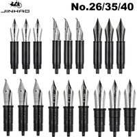 Jinhao Fountain Pen Nib Silver/Black Color For 9019 / X159 / 82 / 100 / 9056 / 9036 Series Stationery School Office Supplies