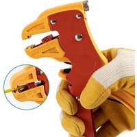 Multifunctional Duckbill Wire Stripper & Cutter - Reset Spring Cable Crimper Portable Hand Tool Anti-static Electrician Pliers