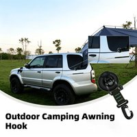 Suction Cup Hooks for Car Tent and Hammock for Camping Suction Cup Hooks with Adjustable Strap Car Camping Accessories
