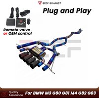 For BMW M3 G80 G81 M4 G82 G83 Valvetronic Exhaust Titanium Catback Exhaust System Plug and Play Performance Upgrade