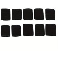10Pcs Stretchy Finger Protector Sleeve Support Arthritis Basketball Stretchy Bands Finger Protection Aid Straight Wrap