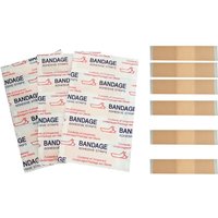 100pcs/set Mini Band Aid Finger Joint Patch PE Waterproof Medical Strips 10x40mm Small Wound Plaster Dressing Adhesive Bandages