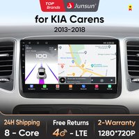 Junsun Qualcomm chip 8 Core Android 13 Auto Radio Für Kia Carens 2013-2018 2015 2017 Drahtlose CarPlay autoradio Stereo Multimedia