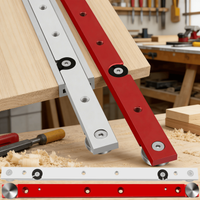 300mm/450mm T Track Miter Bar Slider, Aluminum Alloy T Slot Gauge Rod, Linear Motion Guide Rail for Table Saw, Woodworking DIY