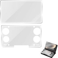 For AYN THOR Protective Film Dual Screen HD Full-screen Tempered Film Protector Scratch-resistant Game Console Protective Film