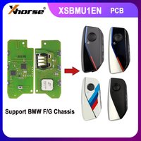 Xhorse XSBMU1EN XM38 BM Serie Smart Key für BMW F/G Chassis BDC2 BDC3 BCP Systeme U-Form mit Schlüsselgehäuse