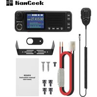 HamGeek 6699-CB Radio 1-30MHz/21-30MHz Mobile Radio Supporting FM/AM/CW/SSB Modes with Microphone