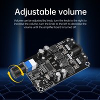 XH-A415 DC12-24V high-power adjustable audio amplifier board TPA3118D2 supports Bluetooth 5.0 high-definition 50W+50W