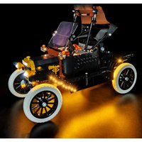LYBMTWF LED Lighting Kit Compatible with Lego 11376 Ford Model T Building Blocks(NOT Include The Model Bricks)