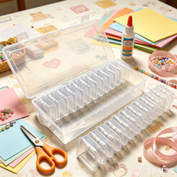 New Large 24 Slots Diamond Painting Storage Box Nail Art Jewelry Mosaic Storage Container, Multifunctional Storage Case