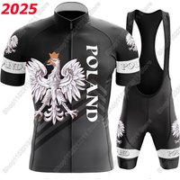 AliExpress NONE 2026 Poland Team Polish Cycling Jersey Set Bicycle Clothing Men Summer Road Bike Shirts Suit Bicycle Bib Shorts MTB Ropa Maillot