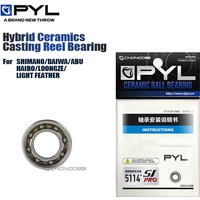 PYL Casting Fishing Reel Hybrid Ceramic Ball Bearing Fishing Reels Parts Repair/DIY/Modification Kit For SHIMANO DAIWA ABU