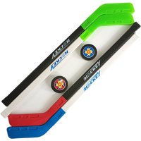 1set Kids Floor Hockey Stick Youth Indoor Outdoor Toys Sports Starter Set with Plastic Puck and Ball for Toddlers Children Ages
