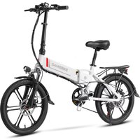AliExpress NONE Samebike Folding E-Bike 350W Motor 48V10Ah Removable Battery 20*Inch Tire Electric Bike Adult City Commuting Electric Bicycle