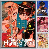 Animation T-Toilet-bound Hanako-kun Poster HD Waterproof Ideal for Home Office Dorm Bedroom Great Gift