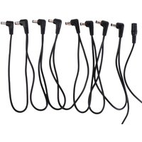 1 to 2 3 5 6 8 10 Ways Daisy Chain Cable 9V DC Power Cord Guitar Pedal Power Cord Copper PVC Guitar Pedal Chain