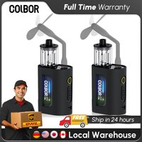 COLBOR CF3 Mini Fog Machine with Remote Control Portable Smoke Machine with 60° Tilt Protection Device for Photography Dry ice