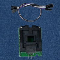 AT PLCC44-DIP40 3-IN-1-Adapter funktioniert auf XGecu T48-Programmierer, für ATMEL89 MCS51 16-Bit EPROM AT89xxx 8051 27Cxxx und PIC