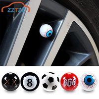 Car Tire Valve Cap Funny Valve Stem Caps Wheel Dust Covers for Car, Truck, SUV, Motorcycle, Bike Car Styling Valve Caps