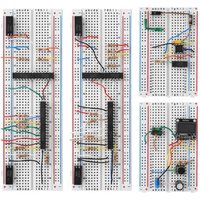 1pc Solderless Breadboards 400 Point 830 Point Proto Shield Distribution Connecting Blocks