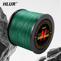 HLUR X12 Braided Fishing Line 300M/500M/1000M 12 Strand PE Multifilament Braid Wire 0.16mm-0.55mm Test Carp Fishing Accessories