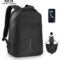 Mark Ryden Anti-thief Fashion Men Backpack Multifunctional Waterproof 15.6 inch Laptop Bag Man USB Charging Travel Bag