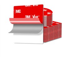 5Pcs 3M 5608 Vhb Double Sided Tape Pads Heavy Duty Waterproof Foam Adhesive Sticker Strong High Temperature Resistant