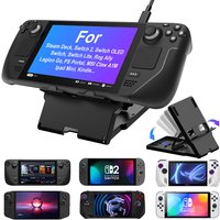 Foldable Switch 2 Multi-Angle Adjustable Kickstand Base Stand Holder Playstand Bracket for Steam Deck Rog Ally Nintendo Swithch