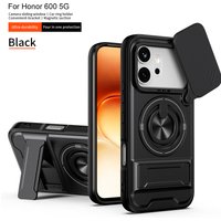 Case For Honor 600 Pro Magnetic Stand Slide Camera Protector For Honor 600Pro 5G Shockproof Armor Phone Cover