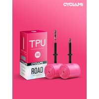 AliExpress CYCLAMI Bike Inner Tube Alloy Metal Valve Stem France FV Presta Durable TPU For Road Bike Tire 700C 700 x 18 23 25 28 30 32 C