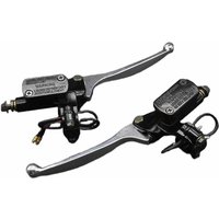 AliExpress NONE 22MM Motorcycle Brake Pump Front Master Cylinder Hydraulic Brake Lever 8MM/10MM Aluminum for Dirt Pit Bike ATV Quad Go Kart