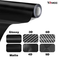 Carbon Fiber Vinyl Wrap Black Car Stickers Waterproof Auto Tuning Film Motorcycle Stickers Adhesive Vinyl for Car Accessories