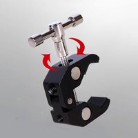 Multi Functional Crab Clamp Clip Photography Equipment Accessories for Monitor LED Light Camera Bracket for Gopro DSLR Camera