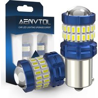 AENVTOL 2szt Canbus S25 1156 BA15S P21W Żarówki LED Zapasowe światła cofania Światła do jazdy dziennej Hamulec Włącz kierunkowskaz Bezbłędne