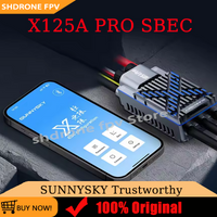 SUNNYSKY X125A PRO SBEC 125A Brushless ESC 2-6S Lipo with 5.5V/8.4V 10A BEC for RC Airplane Fixed-wing Glider Drone Parts
